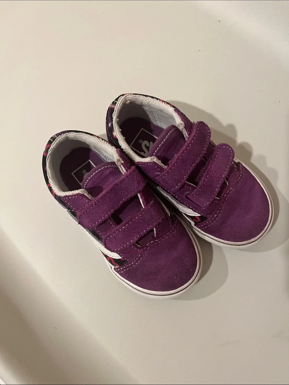 Toddler  purple Vans